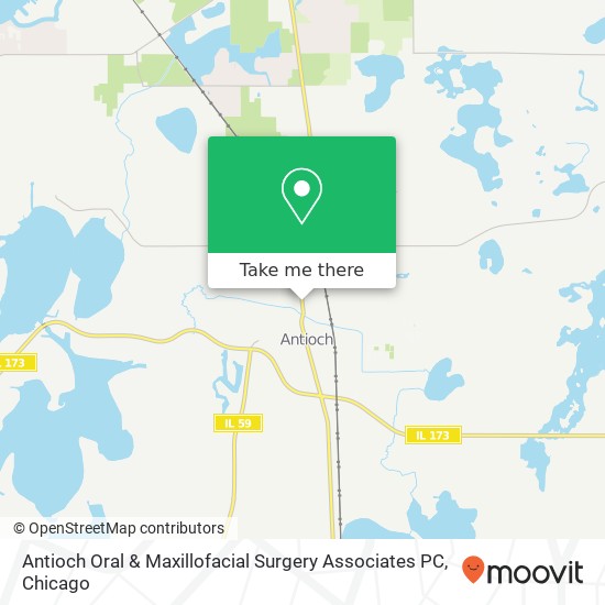 Antioch Oral & Maxillofacial Surgery Associates PC map