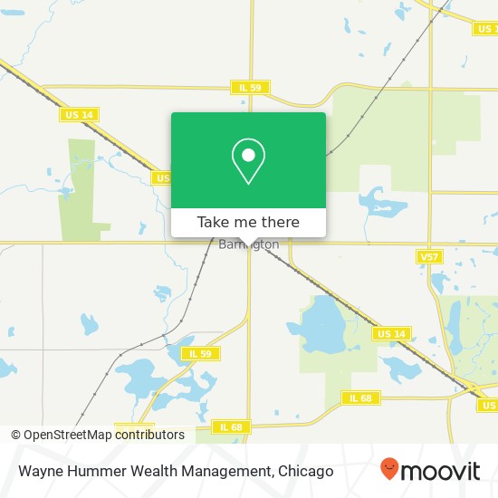 Wayne Hummer Wealth Management map