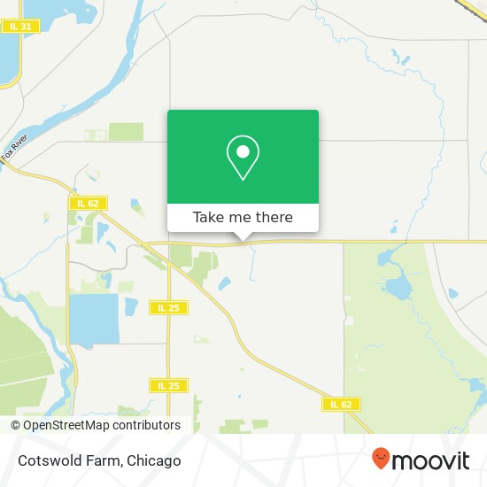 Cotswold Farm map