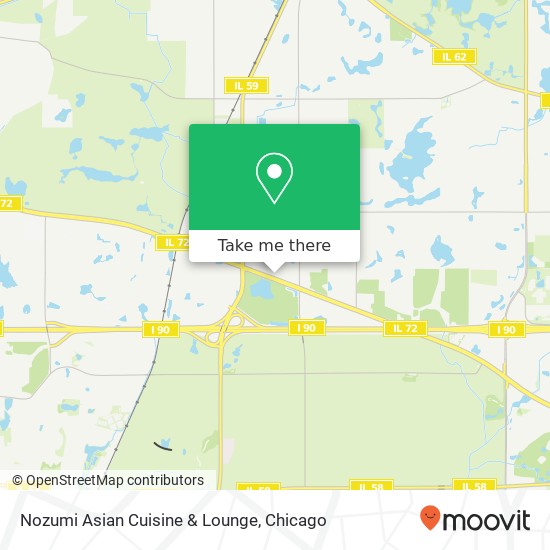 Nozumi Asian Cuisine & Lounge map