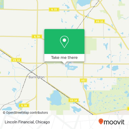 Lincoln Financial map