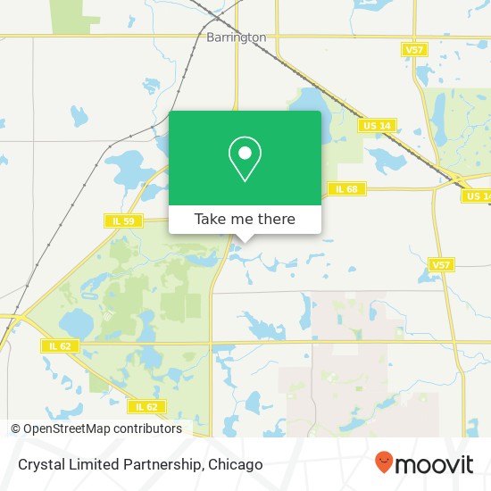 Mapa de Crystal Limited Partnership