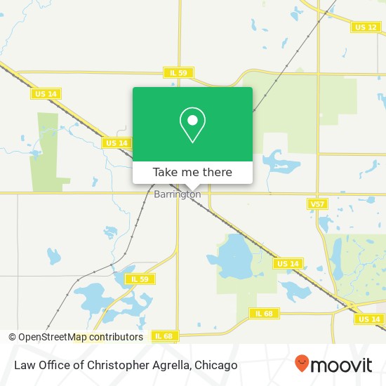 Law Office of Christopher Agrella map