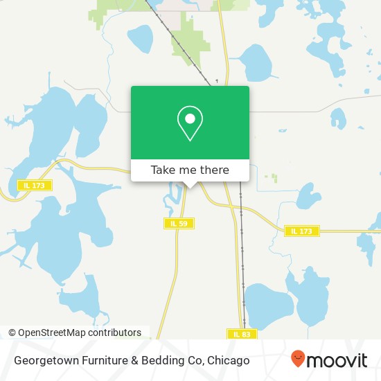 Mapa de Georgetown Furniture & Bedding Co