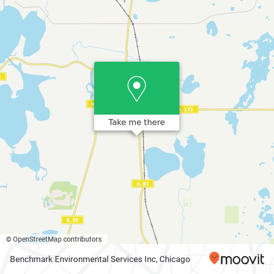 Benchmark Environmental Services Inc map