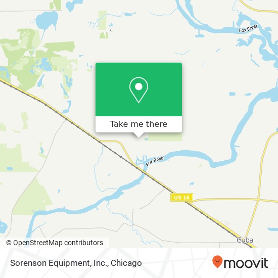 Sorenson Equipment, Inc. map