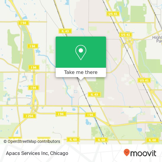 Apacs Services Inc map