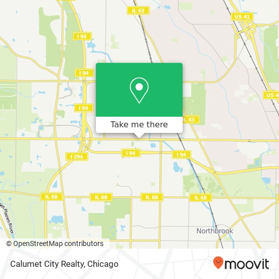 Calumet City Realty map