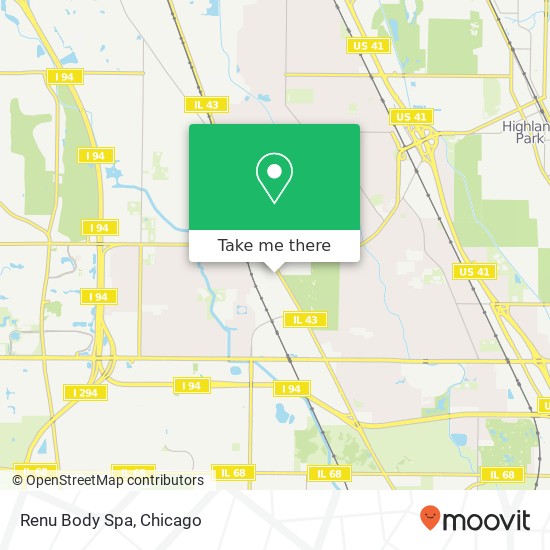 Renu Body Spa map