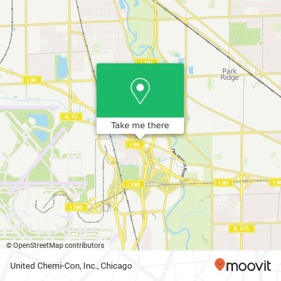 United Chemi-Con, Inc. map