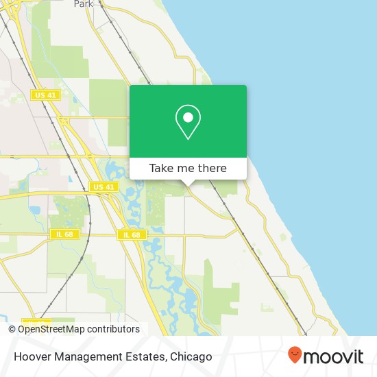 Mapa de Hoover Management Estates