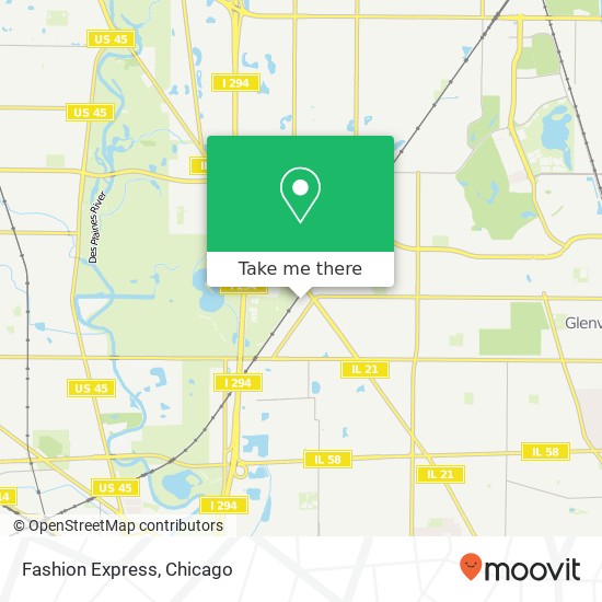 Fashion Express map