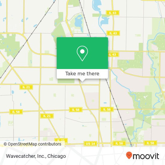 Wavecatcher, Inc. map