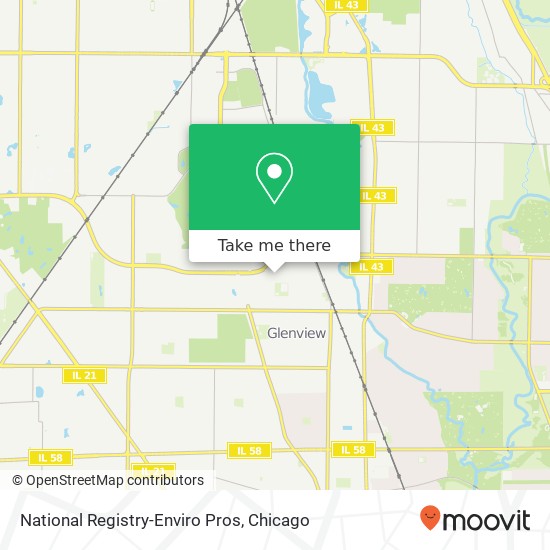 National Registry-Enviro Pros map