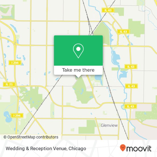 Wedding & Reception Venue map