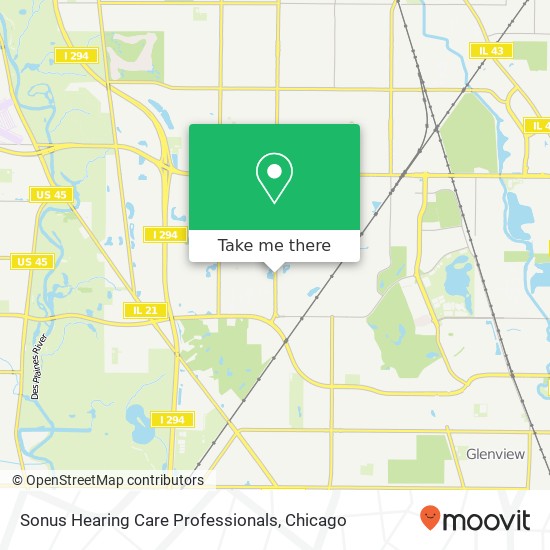 Sonus Hearing Care Professionals map