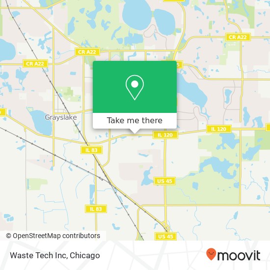 Waste Tech Inc map