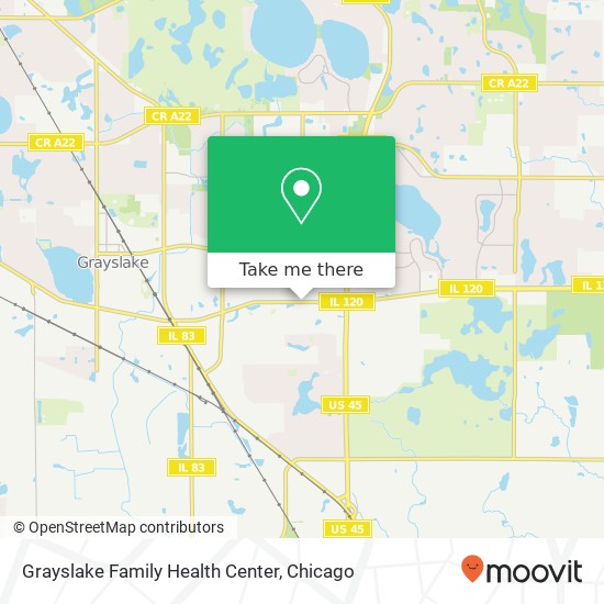 Grayslake Family Health Center map