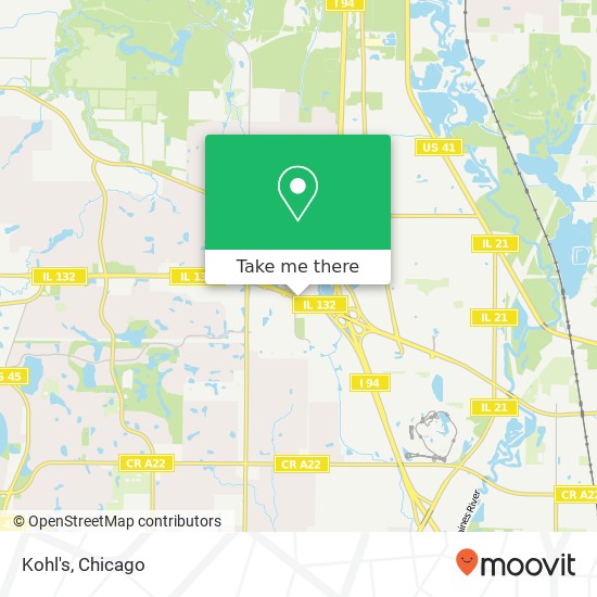 Kohl's map