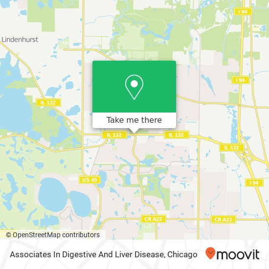 Associates In Digestive And Liver Disease map