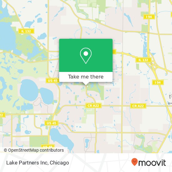 Lake Partners Inc map