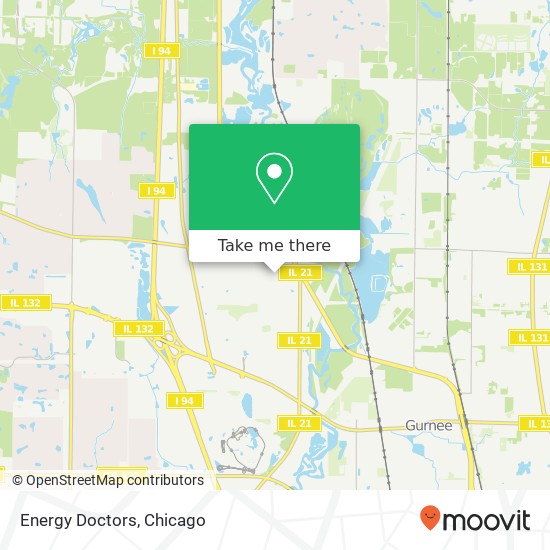 Energy Doctors map