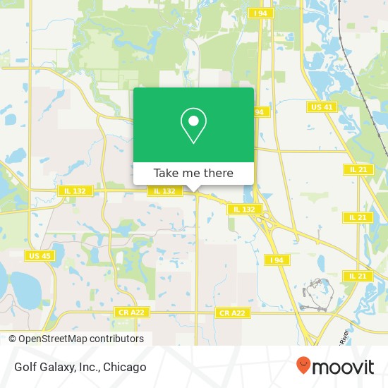 Golf Galaxy, Inc. map