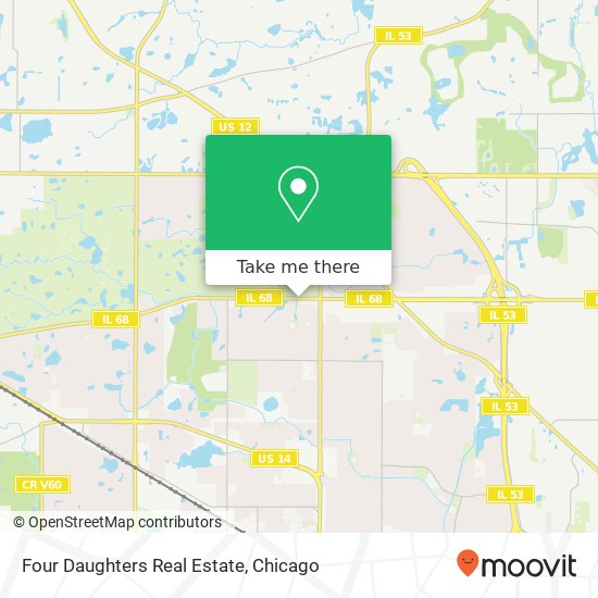 Four Daughters Real Estate map