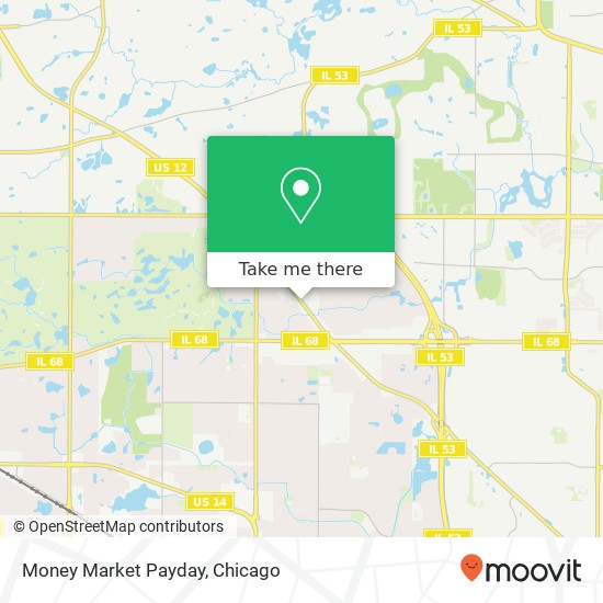 Mapa de Money Market Payday