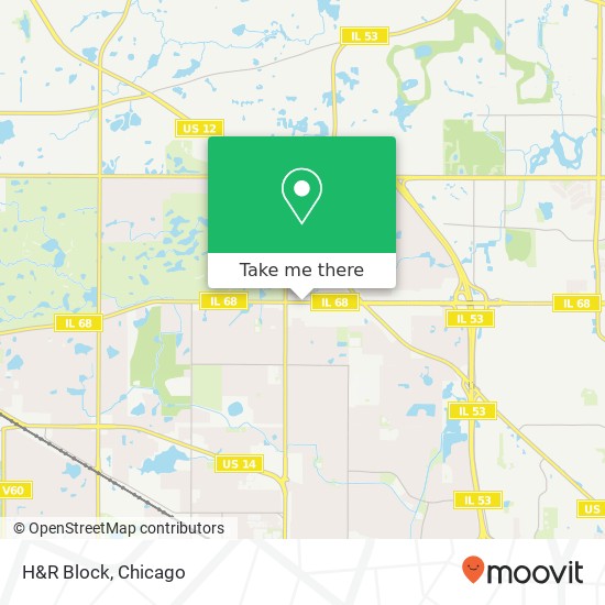 Mapa de H&R Block