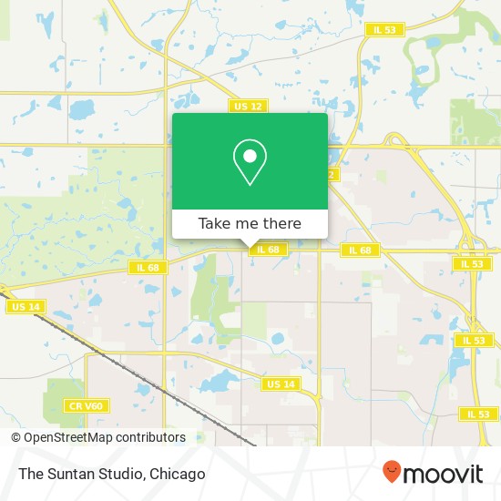 The Suntan Studio map