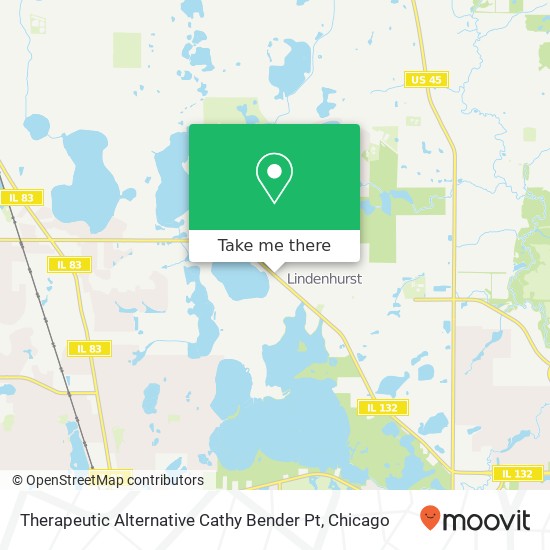 Mapa de Therapeutic Alternative Cathy Bender Pt