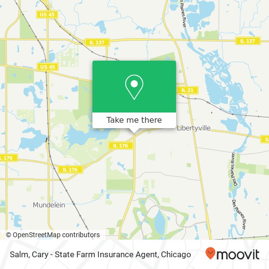 Salm, Cary - State Farm Insurance Agent map