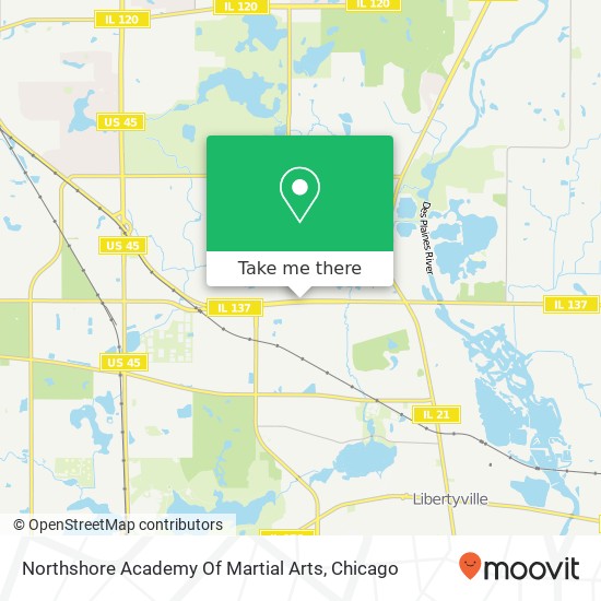 Northshore Academy Of Martial Arts map