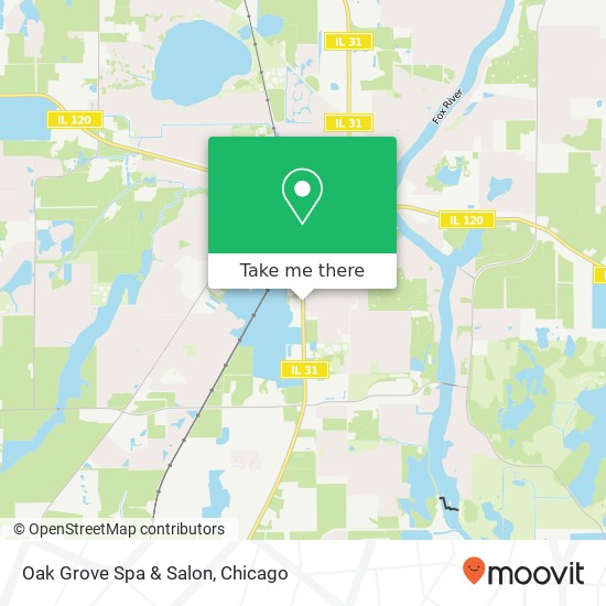 Oak Grove Spa & Salon map