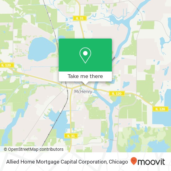 Allied Home Mortgage Capital Corporation map