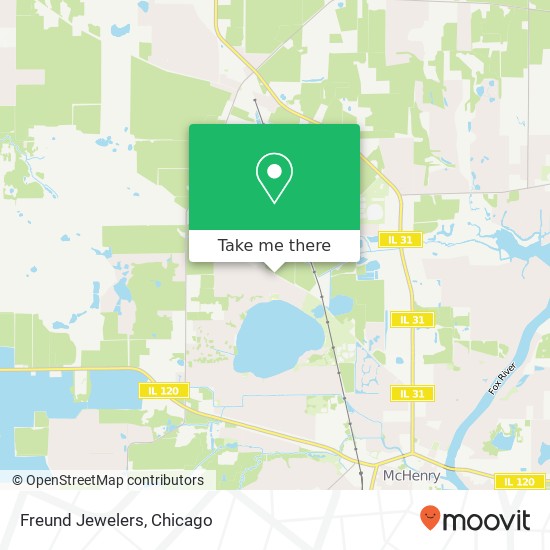 Freund Jewelers map