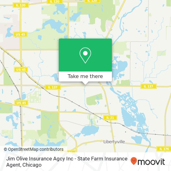 Jim Olive Insurance Agcy Inc - State Farm Insurance Agent map