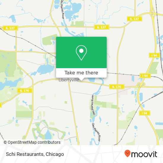 Schi Restaurants map