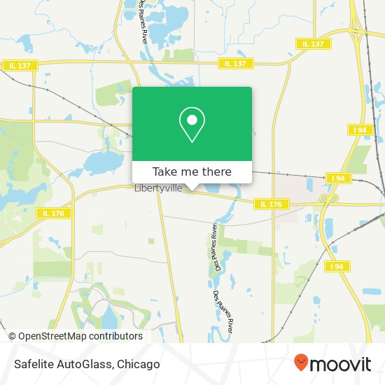 Safelite AutoGlass map