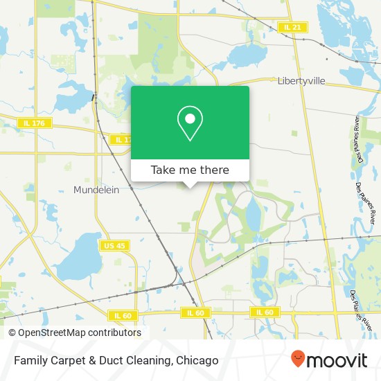 Family Carpet & Duct Cleaning map