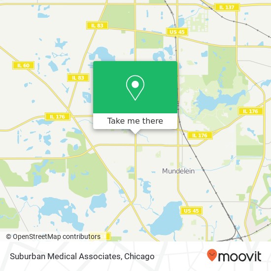 Suburban Medical Associates map