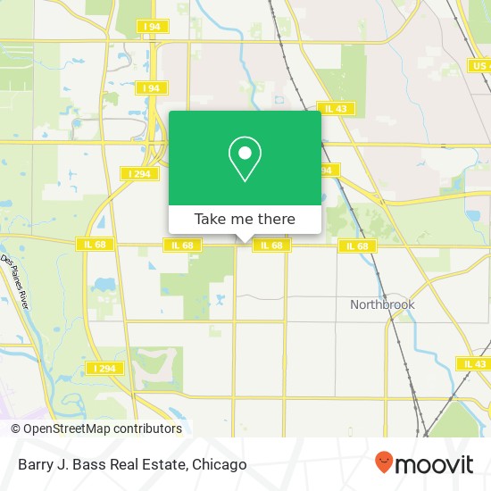 Barry J. Bass Real Estate map