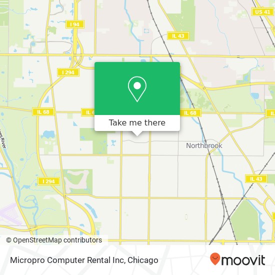 Micropro Computer Rental Inc map