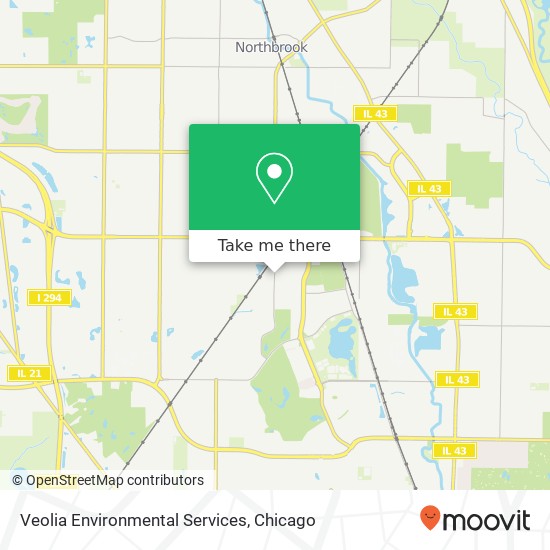 Veolia Environmental Services map