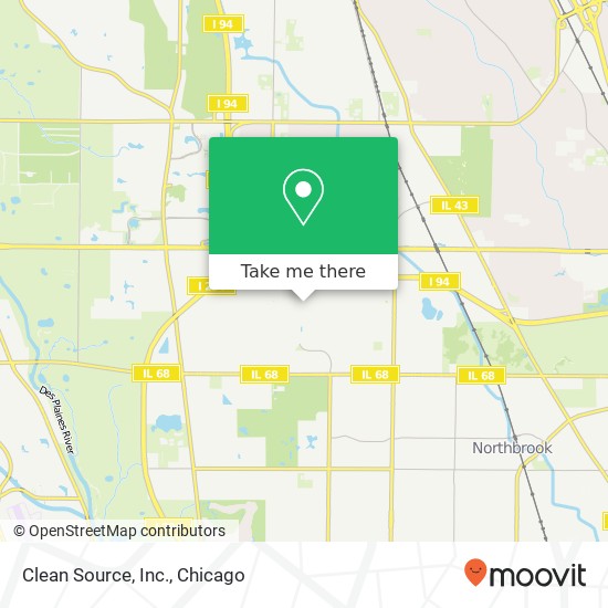 Mapa de Clean Source, Inc.