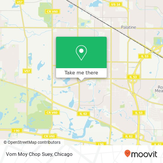 Mapa de Vom Moy Chop Suey