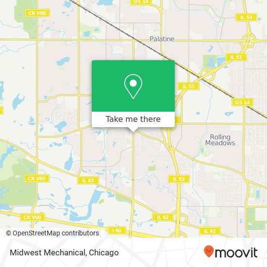 Mapa de Midwest Mechanical