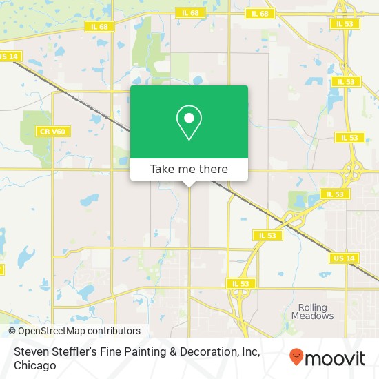 Mapa de Steven Steffler's Fine Painting & Decoration, Inc