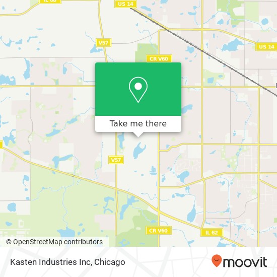Kasten Industries Inc map